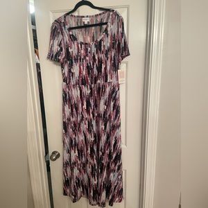 LuLaroe Riley Midi Dress Size XL